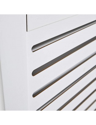 Cache Radiateur MODERNE BLANC DENTON