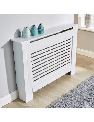 Cache Radiateur MODERNE BLANC DENTON