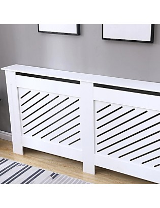 Cache Radiateur MODERNE BLANC DENTON 45