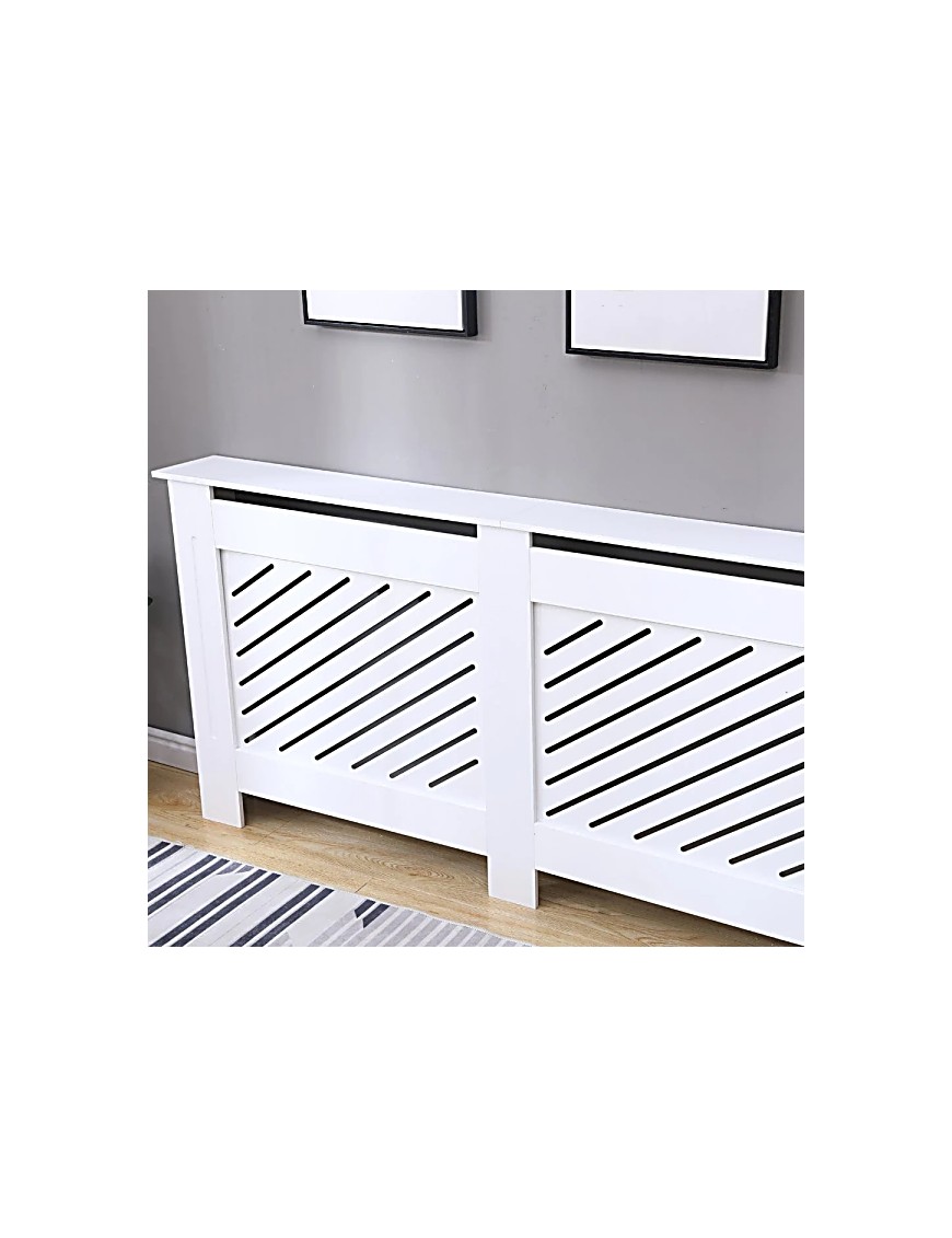 Cache Radiateur MODERNE BLANC DENTON 45