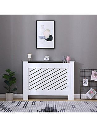 Cache Radiateur MODERNE BLANC DENTON 45