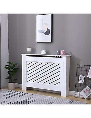 Cache Radiateur MODERNE BLANC DENTON 45