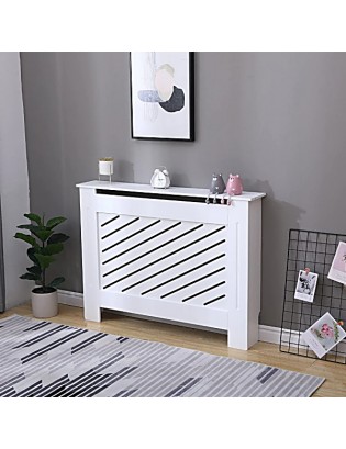 Cache Radiateur MODERNE BLANC DENTON 45