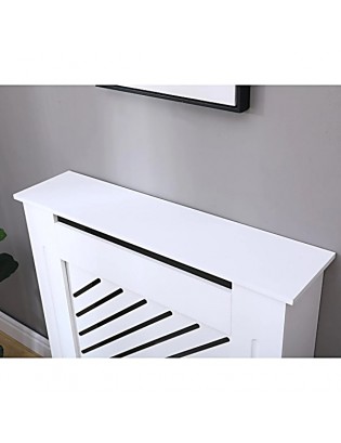 Cache Radiateur MODERNE BLANC DENTON 45